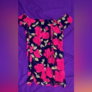 Floral sleeveless dress